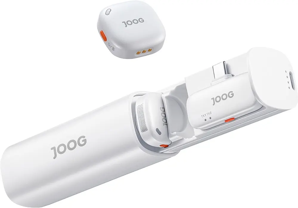 Micrófono inalámbrico para smartphone Joog MicPro VX1 USB-C - Blanco