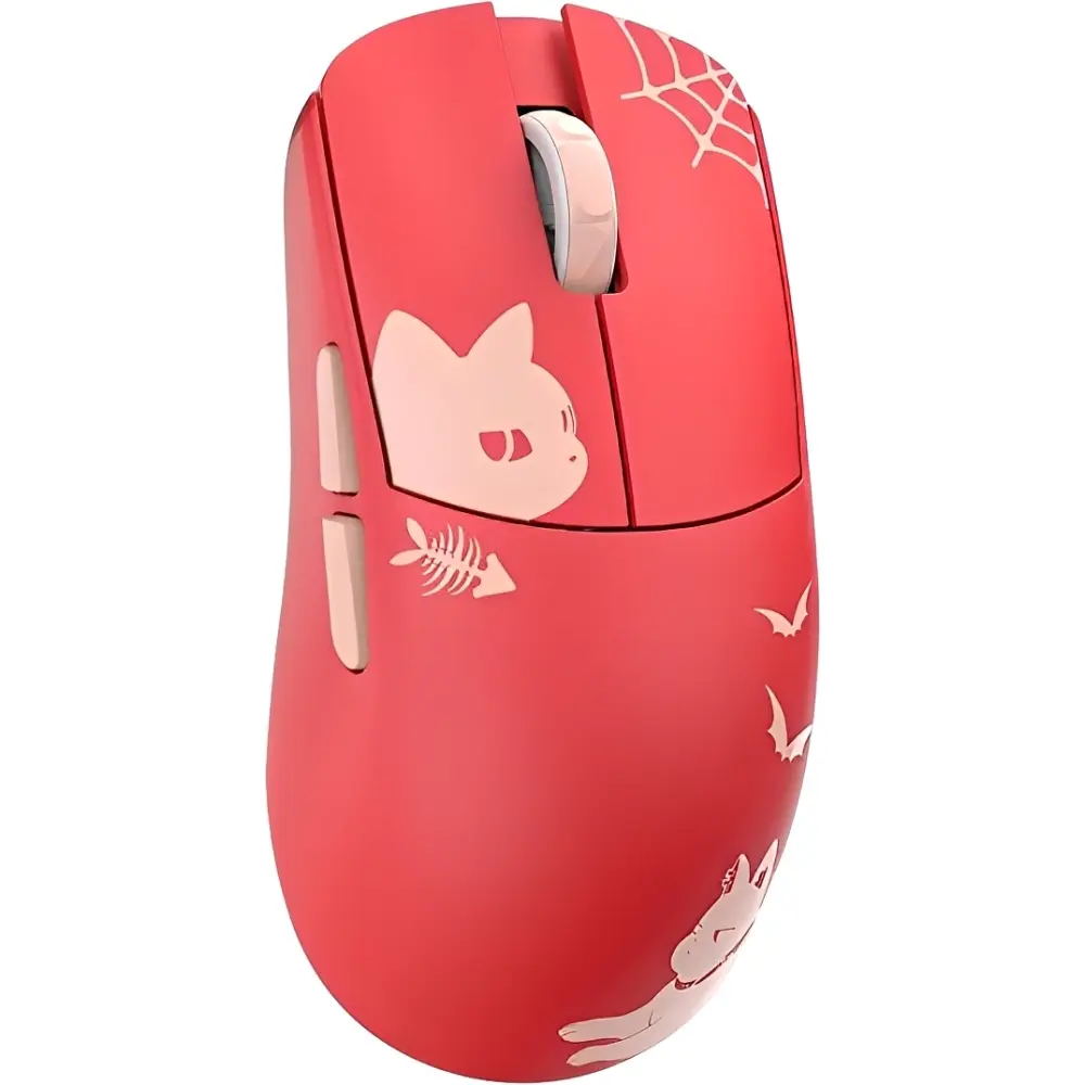 Mouse Gamer WLmouse YING Magnesium Dongle 8K Inalámbrico - Red