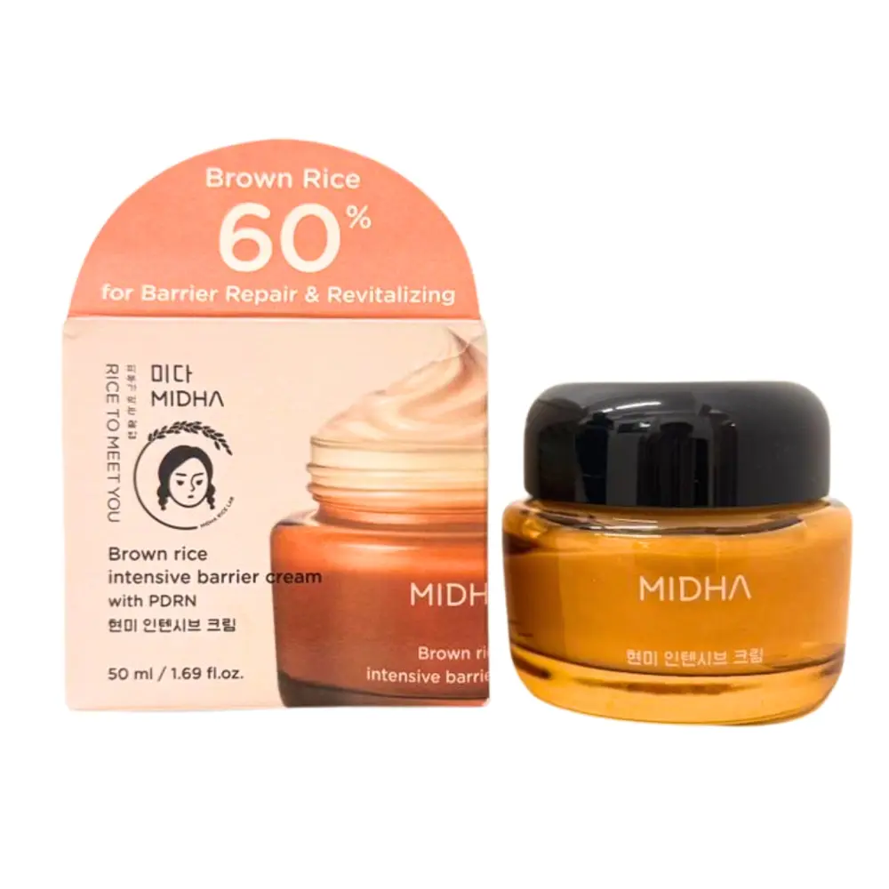 MIDHA BROWN RICE INTENSIVE BARRIER CREAM WITH PDRN 50ML